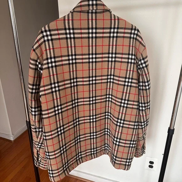 Burberry Vintage Checked Shirt Jacket